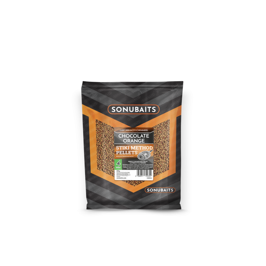 Sonubaits Chocolate Orange Stiki Method Pellets 4mm Sonubaits Chocolate Orange Stiki Method Pellets 4mm